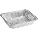 Small Half Size Shallow Aluminum Steam Table Pan - 100/Case
