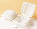 Hamburger Box  Plastic  6"x6" 250/Case