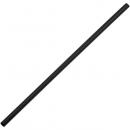 5" Black Unwrapped Coffee Stirrer / Sip Straw - 10,000/Case