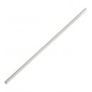 10" Jumbo White Unwrapped Paper Straw - 4,800/Case
