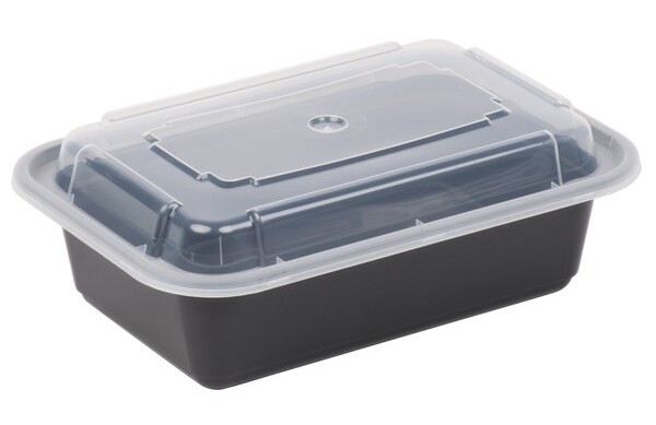 Microwaveable Hinged Container